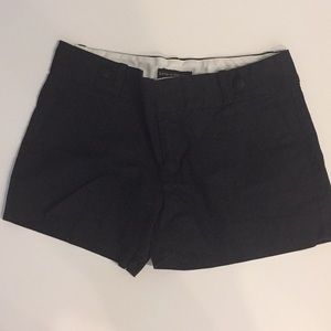 Banana Republic black twill shorts